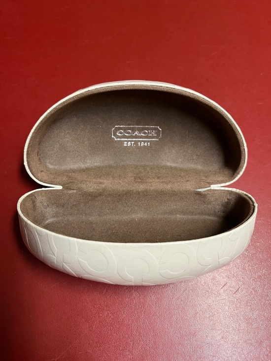 Coach Accessories - Coach Embossed Hard Sunglasses Case